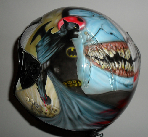 Casco batman vs spawn